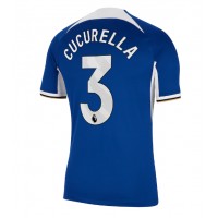 Chelsea Marc Cucurella #3 Replica Home Shirt 2023-24 Short Sleeve